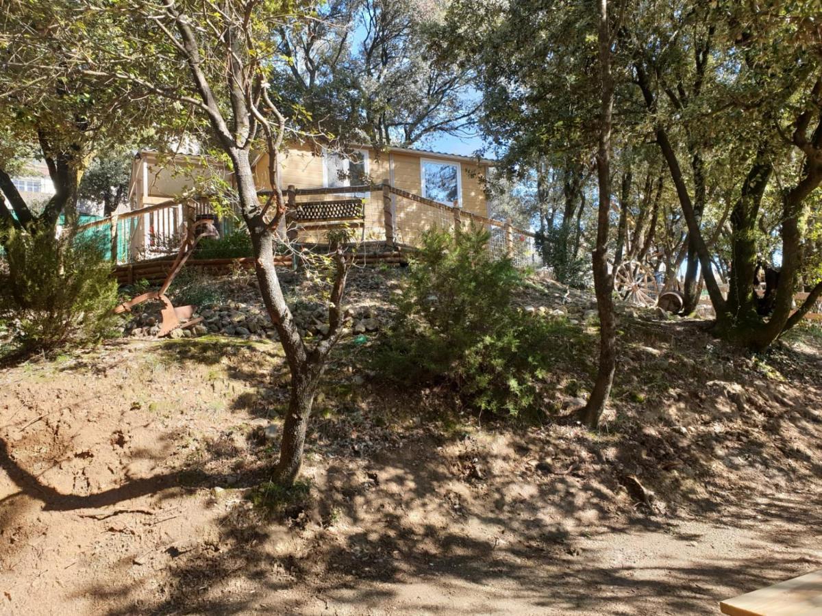 Вилла Le Domaine Du Naizadou Chalet Lou Grilh La Barriere Экстерьер фото